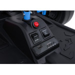 Elektrická motokára Tornado Drift - modrá